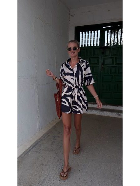 Cotton Jumpsuit Simple Animal BeChick ❤