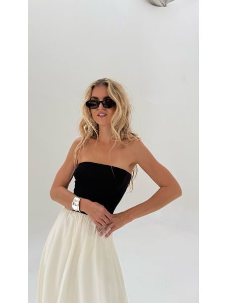 Black &amp; White Stefanie Dress BeChick ❤