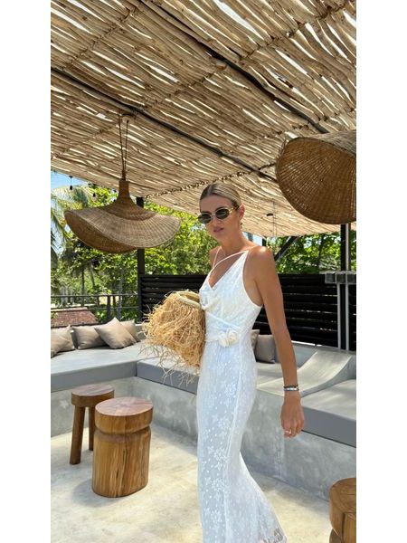 Cream Lace Dress Rose BeChick