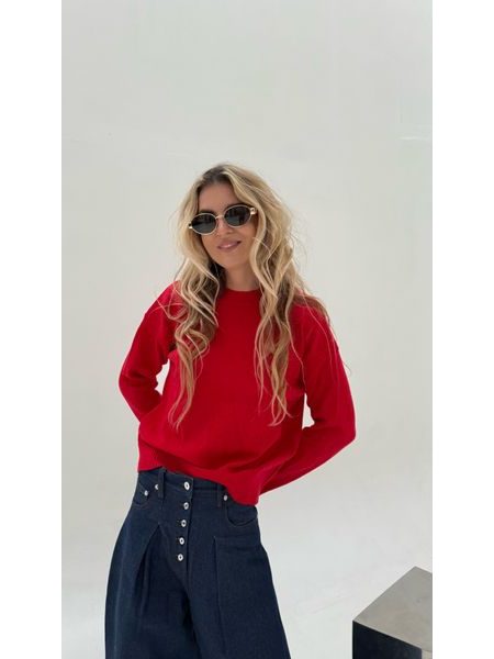 Red Jumper Simple BeChick ❤
