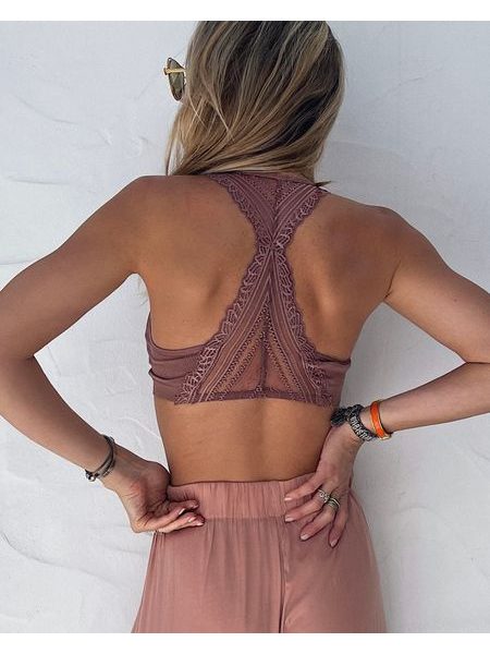 Mocha sports bra Avril BeChick ❤