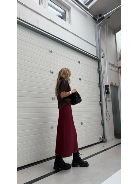 Vínový top Loose Fall BeChick ❤