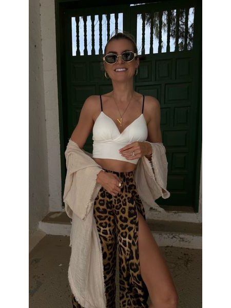 White sports bra May BeChick ❤