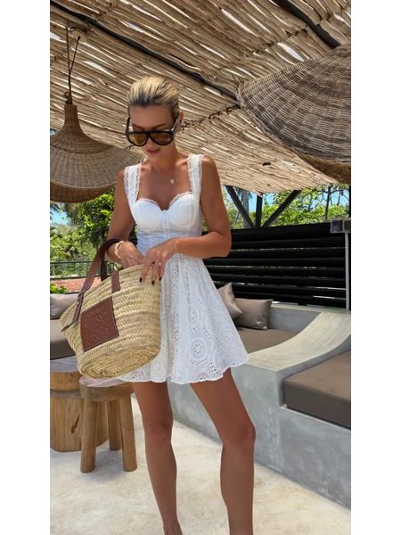 Bílé šaty Saint Tropez BeChick ❤