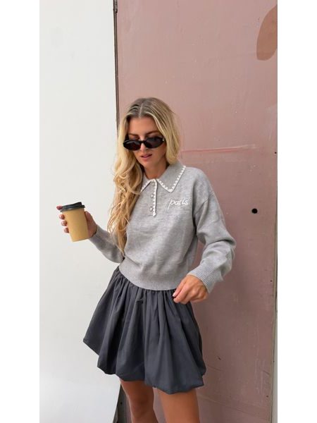 Grey skirt Elle BeChick ❤
