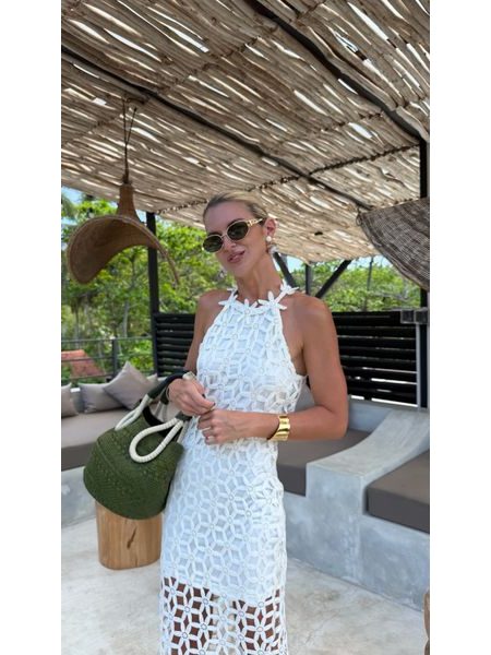 Bílé šaty Malibu White BeChick ❤