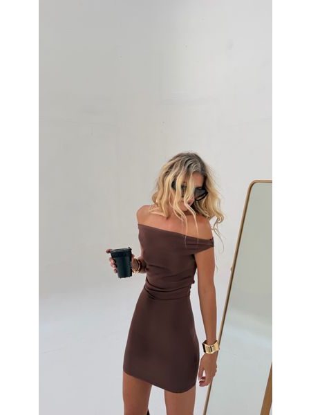 Chocolate Dress Mila BeChick ❤