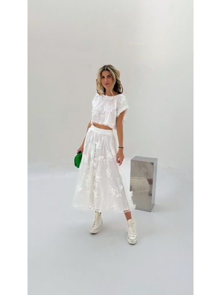 Flower Spring Top &amp; Skirt Set BeChick ❤