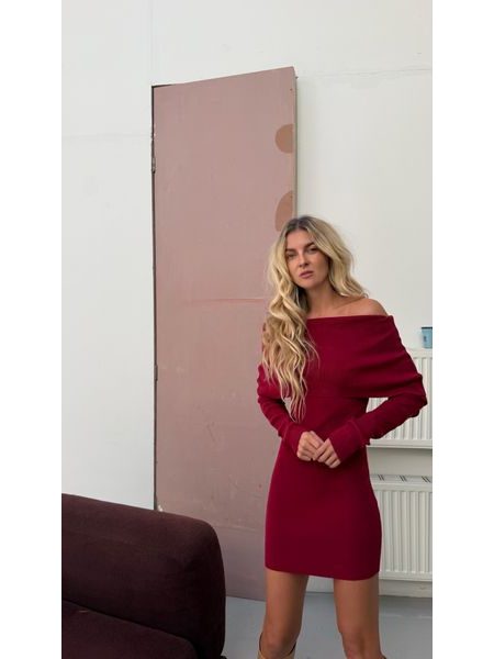 Vínové šaty Charlize BeChick ❤