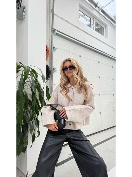 Béžový kabát Papyrus BeChick ❤