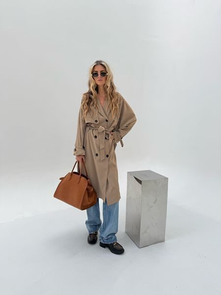 Krémový trench coat BeChick ❤