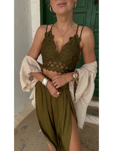 Olive Lace Bra Sunrise BeChick ❤