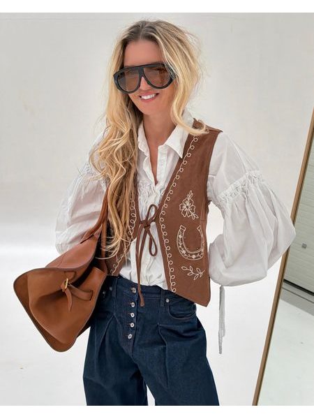 Embroidered Hazel BeChick Waistcoat ❤