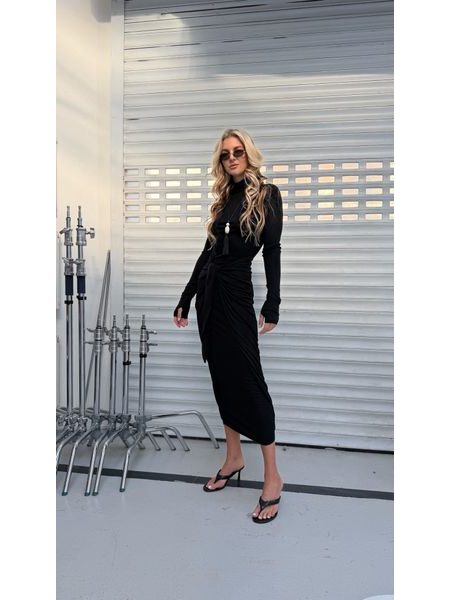 Black Knotty Dress BeChick ❤