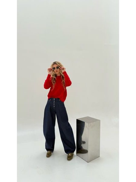 Red Jumper Simple BeChick ❤