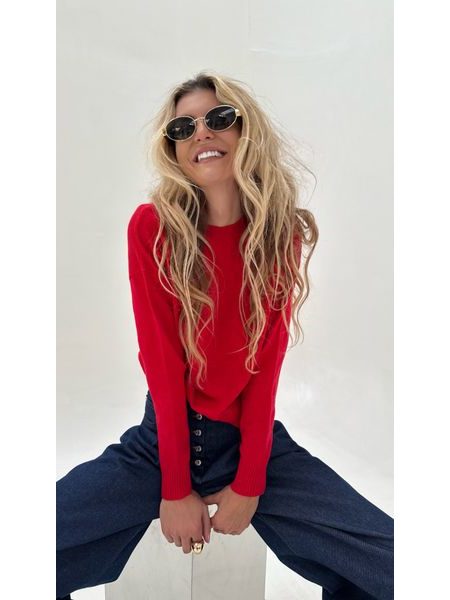 Red Jumper Simple BeChick ❤