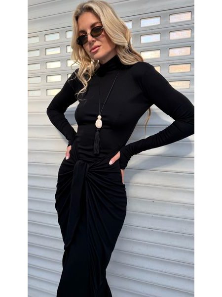 Black Knotty Dress BeChick ❤