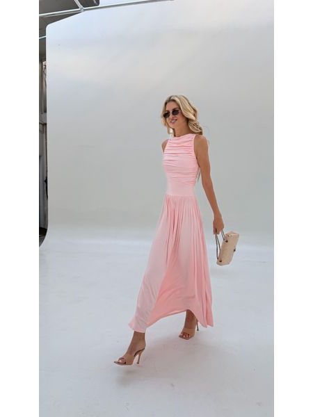 Powder Pink Laguna Blush Dress BeChick ❤