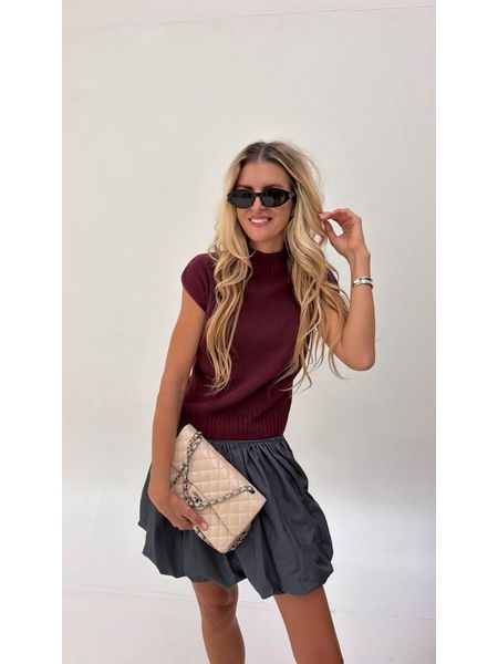 Porto Burgundy Jumper BeChick ❤