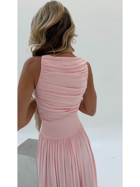 Powder Pink Laguna Blush Dress BeChick ❤