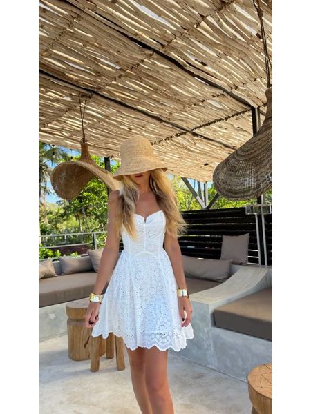 White Saint Barth BeChick Dress ❤