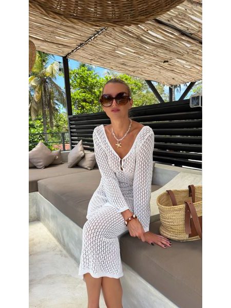 White Dress Sea Shell BeChick ❤