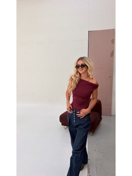 Burgundy Helene BeChick Top ❤