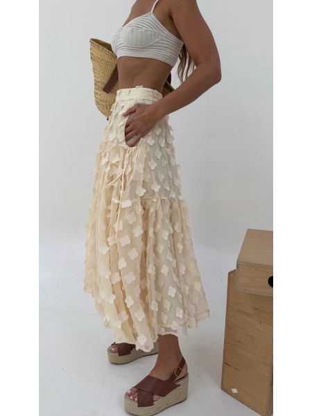 Cream Butterfly Skirt BeChick ❤