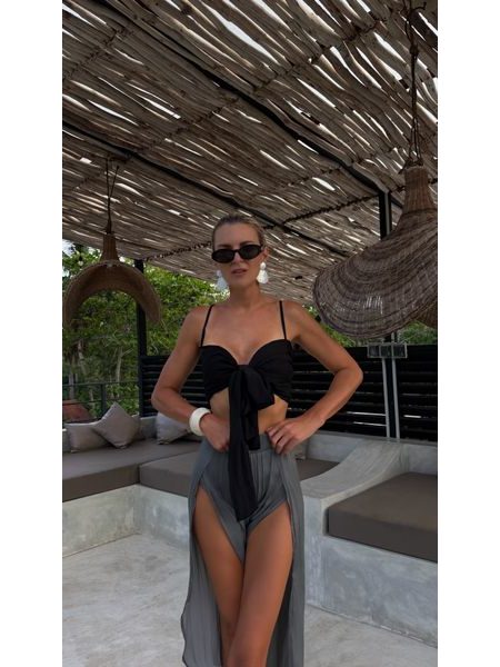 Černý top Muse Knotty Bechick ❤