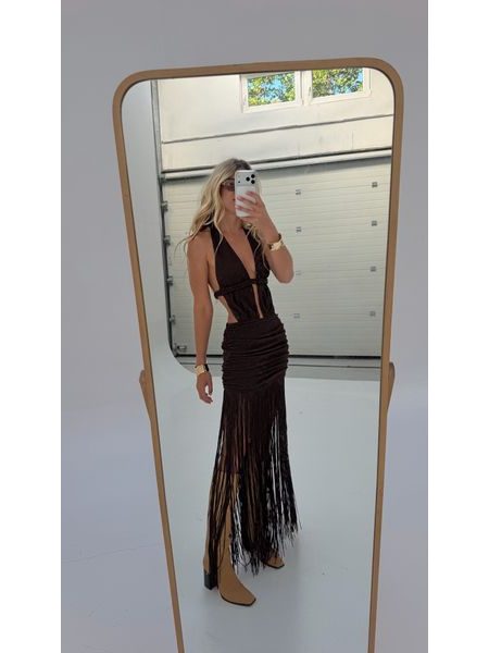 Čokoládové šaty After Dark BeChick ❤