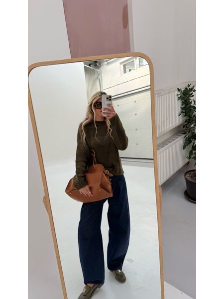 Olive jumper Rawe BeChick ❤