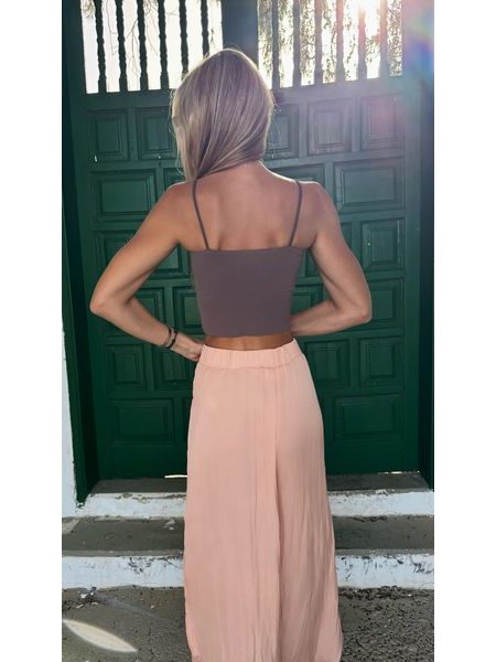 Mocha sportovní podprsenka/top Bubble BeChick ❤