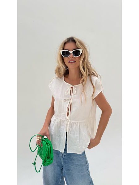 White Top Cotton Bow BeChick ❤