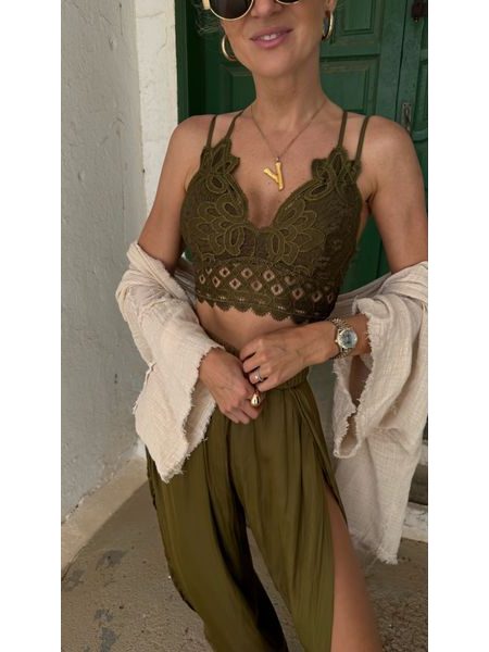 Olive Lace Bra Sunrise BeChick ❤