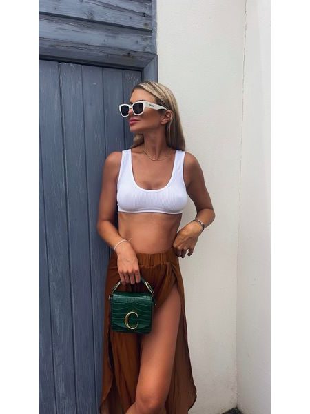 Bílá sportovní podprsenka Palmita BeChick ❤