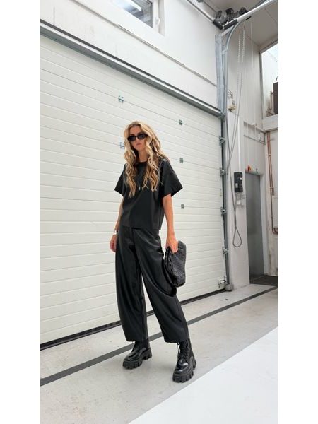 Černé kalhoty Loose Fall BeChick ❤