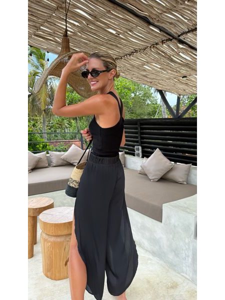 Black Bodycon Twist Top BeChick ❤