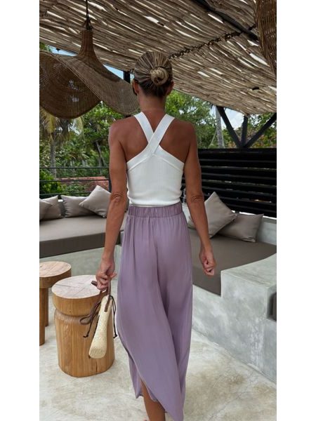 White Bodycon Twist Top BeChick ❤