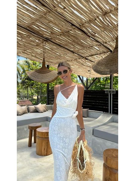 Cream Lace Dress Rose BeChick