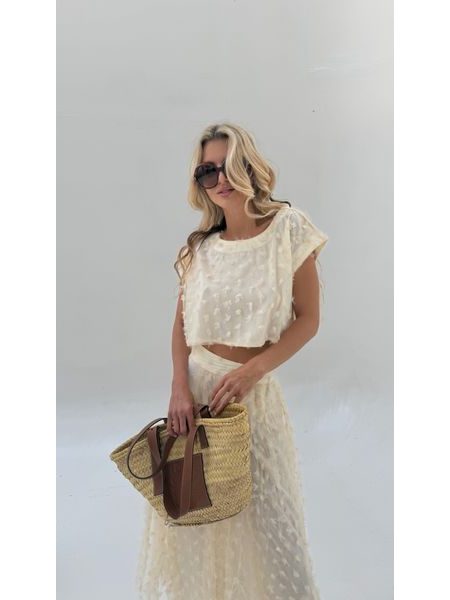 Flower Spring Top &amp; Skirt Set BeChick ❤