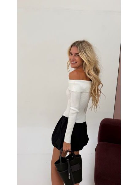 White Lea jumper BeChick ❤