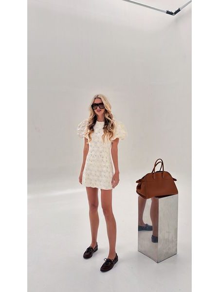 Cream Flower Dream Dress BeChick ❤