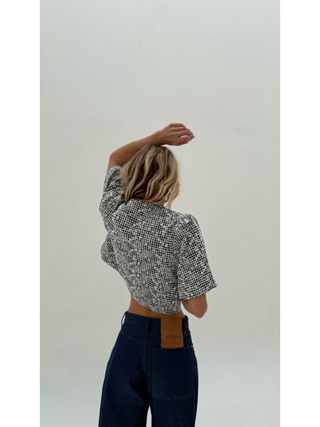 Kostkovaný top Millie BeChick ❤