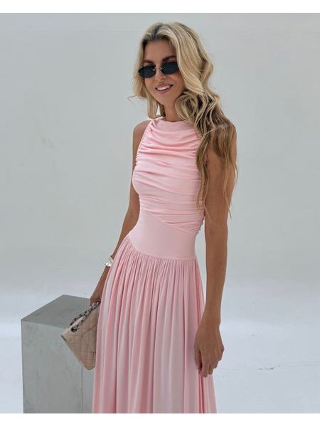 Powder Pink Laguna Blush Dress BeChick ❤