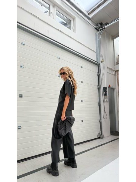 Černé kalhoty Loose Fall BeChick ❤