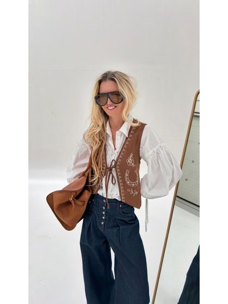 Embroidered Hazel BeChick Waistcoat ❤