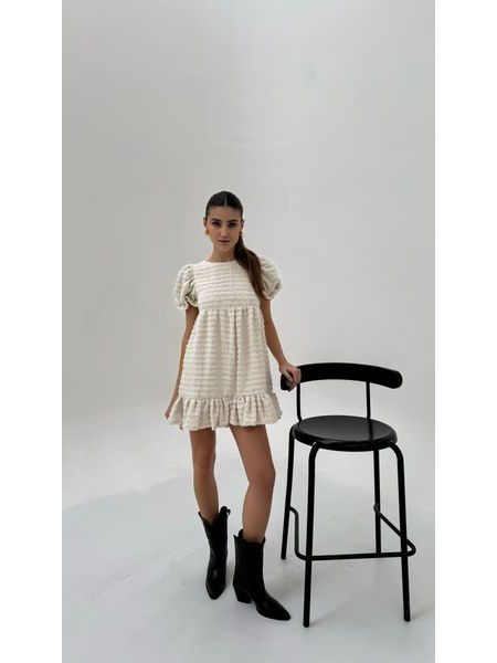 Šaty Cream Tweed BeChick ❤