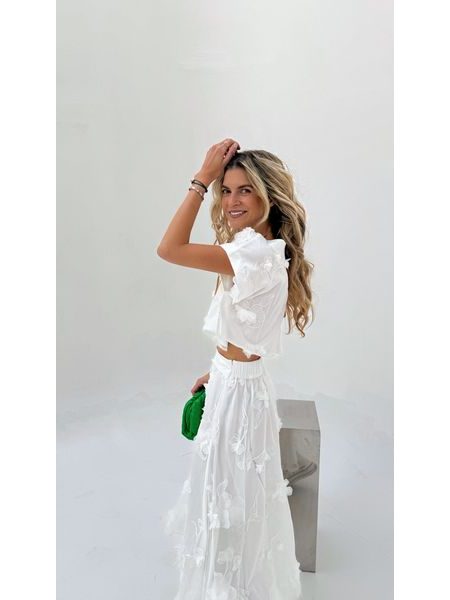 Flower Spring Top &amp; Skirt Set BeChick ❤