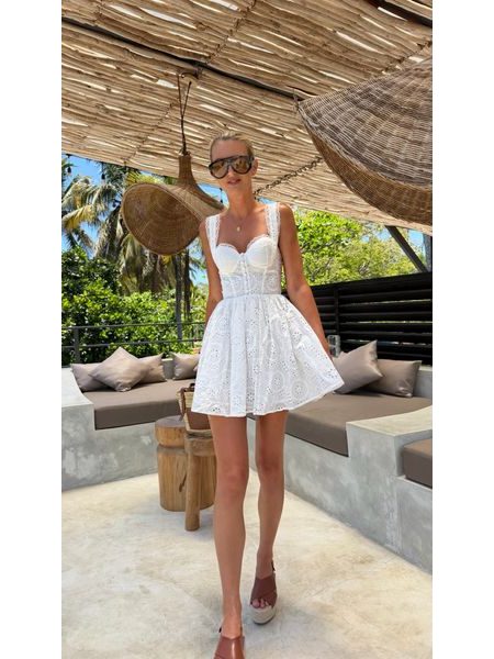 Bílé šaty Saint Tropez BeChick ❤