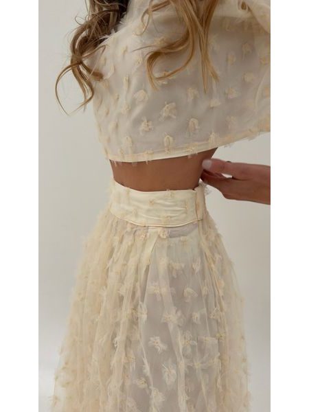 Flower Spring Top &amp; Skirt Set BeChick ❤